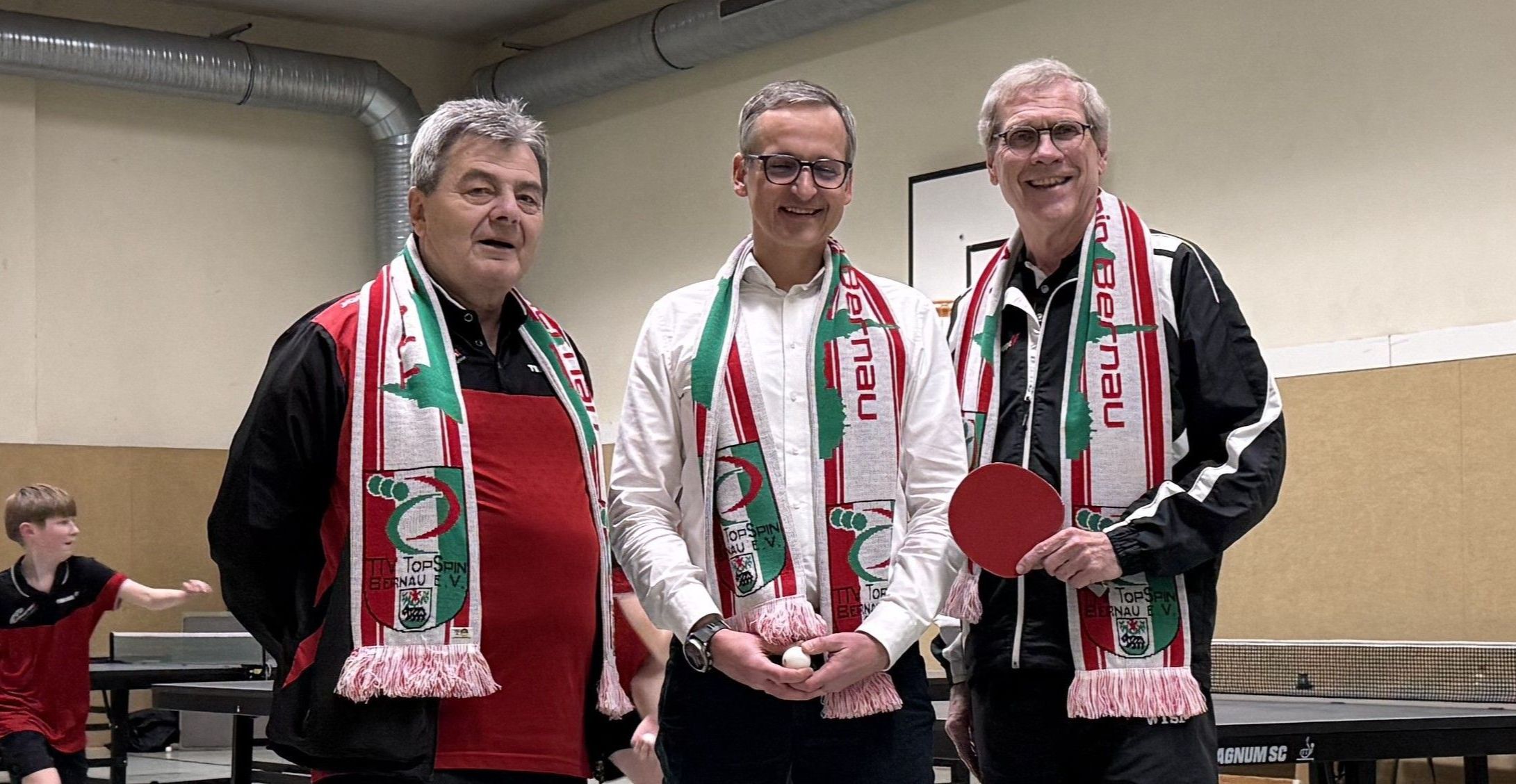 Partnerschaft 1000hands AG und Tischtennisverein TTV TopSpin Bernau e.V.